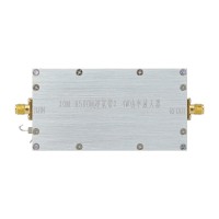 30M-6500M 2-4W Broadband RF Power Amplifier RF Power Amp Module 12V 0±3dBm Input Power & Gain ≥33dB