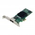 I350-T2V2 Dual Electrical Ports Gigabit Ethernet Controller for Intel PCIE X1 Compatible with PCIE X4/X8/X16 Bus Slots
