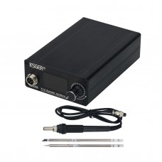 KSGER STM32 V3.1S T12 120W OLED Soldering Station with T12-K + T12-ILS Soldering Tips for Electronics Repair and Maintenance
