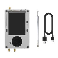 HAMGEEK R10C + H4M HackRF One R10C V2.0.x SDR Radio MAX2837 and H4M Portapack (with 1 Antenna)