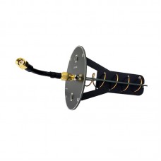 5.8GHz Circularly Polarized Antenna Directional Antenna (LHCP 12.8dBi with SMA Male Connector)