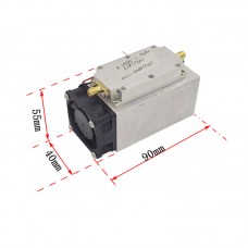 1.2GHz–1.7GHz 12W RF Power Amplifier RF Power Amp with SMA Female Connector (with Cooling System)