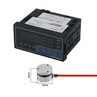 QLMH-25 Miniature Load Cell Sensor (200KG) + QLHB-C 5-Digit Display with 2 Alarm Output Channels