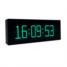 EO512 OLED Music Spectrum Clock (Black Plastic Shell) with Bluetooth Lyrics & Vehicle Speed Display
