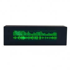 EV256 Sound/Wired-Control VFD Music Spectrum Display Black Aluminum Alloy Shell (GPS & Level Gauge)