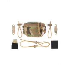 PEW TACTICAL PT-UA92 SC-Type Universal Helmet Battery Pouch Counterweight Pouch (All-Terrain Camo)