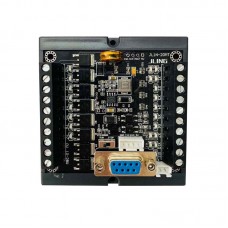 JL1N-20MT PLC 10V-28V Programmable Logic Controller Transistor Output with Guide Rail Shell and Programming Cable