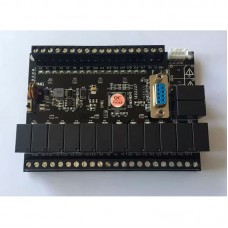 30MR Programmable Logic Controller Board 0-3.3V Y0-Y15 14 Relay Outputs Compatible with FX1N Series PLC