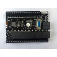 30MRT Programmable Logic Controller Board 0-3.3V Y2-Y15 12 Relay Outputs Compatible with FX1N Series PLC