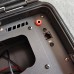 Black Emergency Radio Communication Box with Metal Panel Dedicated for YAESU FTM-150R Radio Station