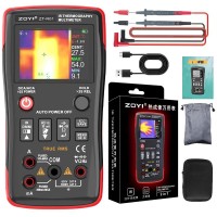 ZT-R01 2-IN-1 IR Thermal Imaging Multimeter Professional Digital Multimeter 2.4-inch IPS Color Screen with Hard Storage Bag