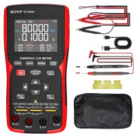 ZT-DQ02 2-IN-1 High Precision Handheld LCR Meter Digital Bridge Battery Internal Resistance Tester Support 5-Digit Display