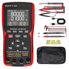 ZT-DQ02 2-IN-1 High Precision Handheld LCR Meter Digital Bridge Battery Internal Resistance Tester Support 5-Digit Display