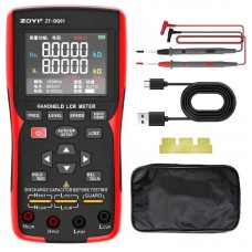 ZT-DQ01 Handheld LCR Meter Auto Recognition Digital Bridge 5-Digit Display L/C/R/Z Value Testing