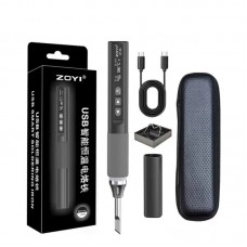 ZT-N1 96W Intelligent Constant Temperature Portable Electric Soldering Iron USB Internal Heating PID Control with Storage Bag