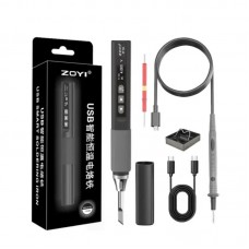 ZT-N1 96W Intelligent Constant Temperature Portable Electric Soldering Iron with Storage Bag + T12 Soldering Iron Tip