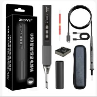 ZT-N2 75W Intelligent Constant Temperature Portable Electric Soldering Iron USB Internal Heating with Storage Bag