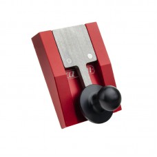 Red Mini Portable Magnetic Manual CW Electric Key Shortwave Radio Aluminum Alloy CW Morse Key