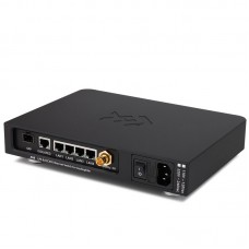 LHY AUDIO AS6 1000Mbps 6-Port Hifi Switch LPS & OCXO Ethernet Switch (Black 230V) for Audiophile