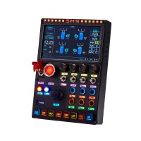 SIMX V7 PRO 7" RGB Button Box Sim Racing Button Box Racing Simulator for Thrustmaster Simagic & MOZA