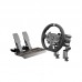 MOZA RACING R3 Wheel Base + ES Lite 280mm Racing Wheel + SR-P Lite 2-Pedal Set + Desk Clamp for PC