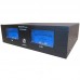 Black MC-210MKII HiFi Power Amplifier with Dual VU Meters High End Music Display Audio Amplifier Support Cabinet Mount