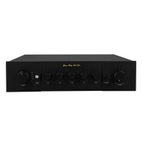 Black Upgraded 5th X1 HiFi Class A Fully Balanced Preamplifier 5-Band Tuning Bluetooth5.2 Audio Power Amplifier