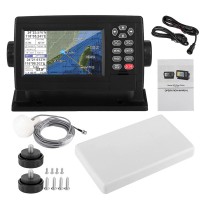 XF-520 Marine GNSS Chart Plotter 5-inch Color Screen 480x272 C-MAP/XINUO-MAP Dual Mode GPS Plotter