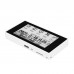 HAMGEEK RW01 Mini E-Ink Reader E-Book Reader (Black Panel) for Weather Clock Image Viewing Alarm TXT & EPUB Files