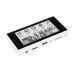 HAMGEEK RW01-BL Backlit Mini E-Ink Reader E-Book Reader (Black Panel) for Weather Clock Image Viewing Alarm TXT & EPUB Files