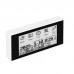 HAMGEEK RW01-BL Backlit Mini E-Ink Reader E-Book Reader (Black Panel) for Weather Clock Image Viewing Alarm TXT & EPUB Files