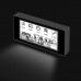 HAMGEEK RW01-BL Backlit Mini E-Ink Reader E-Book Reader (Black Panel) for Weather Clock Image Viewing Alarm TXT & EPUB Files