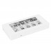 HAMGEEK RW01-BL Backlit Mini E-Ink Reader E-Book Reader (White Panel) for Weather Clock Image Viewing Alarm TXT & EPUB Files
