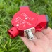 HamGeek GH-V5 V Shaped Antenna 7MHz-430MHz 200W IP68 Waterproof Balun Dipole Shortwave Antenna (Red)