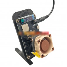 Bitaxe Gamma 601 1.2TH/s 17W Solo Bitcoin Miner BTC Miner (with Small Black Shell & Silent Fan)