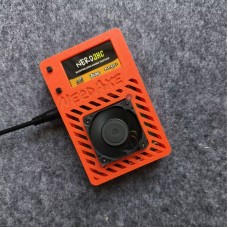 NerdAxe Ultra BM1366 500GH/s 15W BTC Miner Bitcoin Lottery Miner (Standard Version w/ Orange Shell)