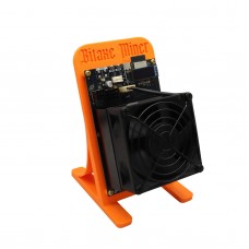 Bitaxe SupraHex 702 4.2+TH/s Solo Bitcoin Miner 60W-110W BTC Miner (Orange) with Six BM1368 Chips