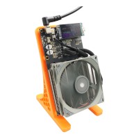 NerdQaxe++ 4.8TH/s 80W ASIC Miner BTC Miner Open-Source Home Bitcoin Miner (Wifi Connection only)