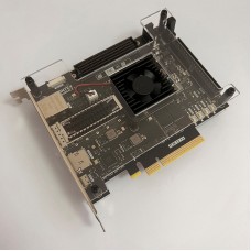 KU5P Development Board FPGA Development Board XCKU5P FMC HPC QSFP28 100G Optical Port PCIE3.0