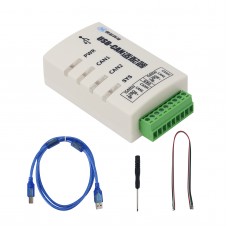 USB to CAN USBCAN-2C Dual Channel Industrial Isolation Smart CAN Interface Card Compatible with ZLG