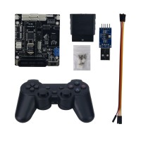6CH Servo Controller + 2CH Motor Control Bluetooth Handle Remote Control for RC Tracked Vehicle Robot