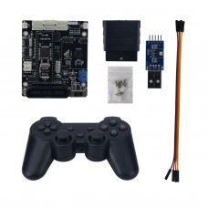 6CH Servo Controller + 2CH Motor Control Bluetooth Handle Remote Control for RC Tracked Vehicle Robot