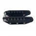 Metal RC Tank Chassis Smart Robot Chassis KT100 with 37# Motors W/O Hall Encoder Finished for DIY