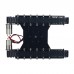 Metal RC Tank Chassis Smart Robot Chassis KT100 with 37# Motors W/O Hall Encoder Finished for DIY