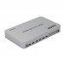 4K 60Hz HDMI Matrix Switch HDMI 4x2 KVM Matrix Supports Keyboard Mouse Speakers Headphones PC