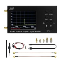 HAMGEEK SSA6G 35MHz-6200MHz RF Spectrum Analyzer RF Multimeter Spectrum Explorer with Test Probe