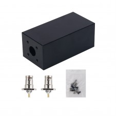 High Quality Professional Aluminum RF Shield Box 60x30x25mm with BNC Female Connector for RF Amplifiers