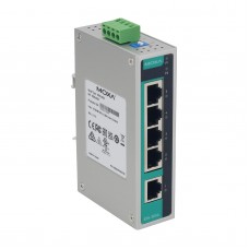 MOXA EDS-205A 5-Port Ethernet Switch Compact Unmanaged Ethernet Switch with Aluminum Housing
