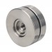 4pcs 45mm/1.8" Stainless Steel Speaker Feet Pads with 304 Stainless Steel Balls and Anti-slip Pads