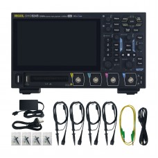 RIGOL DHO924S 250MHz 4-Channel 12Bit 1.25GSa/s Portable Digital Oscilloscope Support Bode Plot Loop Analysis
